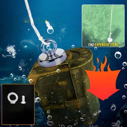 🧲Diepwater magneet bergingset