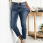 Hoog rekbare skinny jeans voor dames