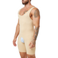 Eendelige afslankende shapewear voor mannen met buikcontrole