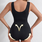 Dames Dubbelrijige Vormende Bodysuit
