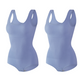 Dames Dubbelrijige Vormende Bodysuit