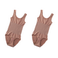 Dames Dubbelrijige Vormende Bodysuit