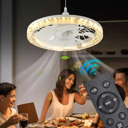 🌞55% korting! 💡2-in-1 dimbare plafondventilatorlamp met afstandsbediening – stil, verstelbaar en ruimtebesparend.