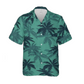 Heren tropisch print overhemd of broek