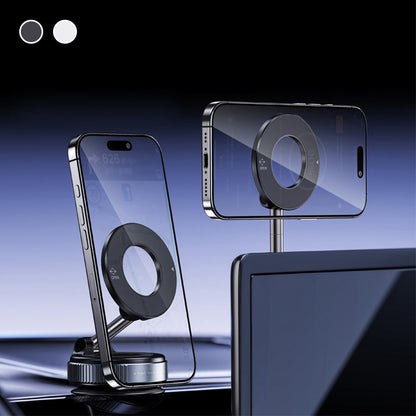 Opvouwbare magnetische autotelefoonhouder