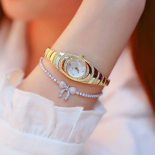 💜Laatste Dag Aanbieding - 50% Korting💜Women’s Rhinestone Bracelet Watch