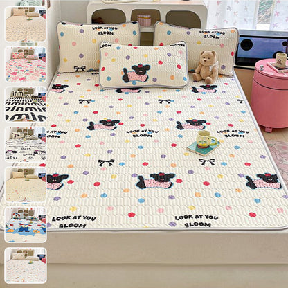 Zomer Gedrukt Verkoelend Latex Laken