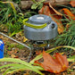 📢 NU 50% KORTING!! ⏰ 5800W winddichte campinggasbrander, compleet met piëzo-ontsteking en adapters voor gaspatronen.