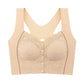 Comfortabele draadloze beha met voorsluiting voor dames