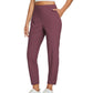🔥⏳BEPERKTE AANBIEDING 51% KORTING🌞Dames hoge taille broek met ritszakken 👖 – 4-way stretch, buikcontrole, ademend en snel droog, 6 kleuren, S-3XL