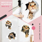 3D verwijderbare muurstickers met katten en honden