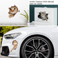 3D verwijderbare muurstickers met katten en honden