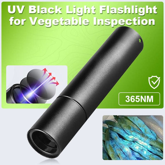 🛡️UV-blacklightzaklamp voor groente-inspectie
