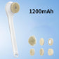 📢📢 50% KORTING!!🚿 Oplaadbare Gemotoriseerde Doucherugborstel – Doucheborstel met Lange Handgreep, IPX Waterdicht PVC, 4 Vervangbare Opzetstukken, Exfoliërend & Masserend, voor Gevoelige Huid, USB, Hele Lichaam (Schouders & Kuiten), Perfect Cadeau 💧🔋