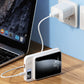 ⚡【22,5 W ultraslank oplaadmonster】— Zo dun als een creditcard, capaciteit van 20.000 mAh, laadt je telefoon drie keer volledig op en houdt nog stroom over! 🔋📱