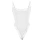 Slankmakende Kanten Spaghetti Bodysuit