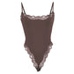 Slankmakende Kanten Spaghetti Bodysuit