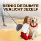 📢📢 1+1 gratis🧹 Multifunctionele huishoudbezem met stofzuigfunctie – bezemhoes voor vegen, schoonmaken en opnemen van water en haren, met zachte borstel en mopdoek.