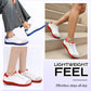 Casual sneakers voor dames met brede neus