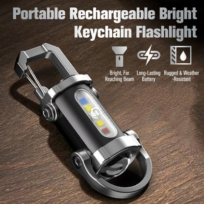 📢📢  1+1 gratis🔦 Oplaadbare sleutelhangerzaklamp – 300 lumen, USB-C-oplaadbaar, compact en vrijwel onbreekbaar ontwerp voor dagelijks gebruik (EDC). ⚡