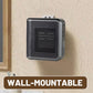 800W Wall Outlet ruimteverwarmer met verstelbare thermostat en timer