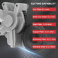 ⚡ NU 50% KORTING! ✨ Elektrische boor plaatmetaalsnijder - 3-in-1 gereedschap voor staal, aluminium en koper met lasergeleide precisie 🔧💥