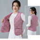 Warm gewatteerd lichtgewicht getailleerd vest voor dames