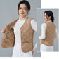 Warm gewatteerd lichtgewicht getailleerd vest voor dames