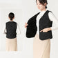 Warm gewatteerd lichtgewicht getailleerd vest voor dames