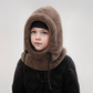 Knusse en Warme Alles-in-één Wintermuts voor Kinderen