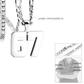 🔥 Unisex 67 Cijferhanger Ketting