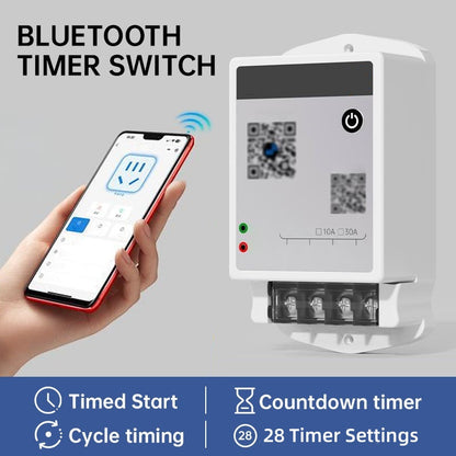 🔥Op=Op! 50% KORTING!🎉 Slimme Programmeerbare Bluetooth Tijdschakelaar