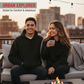 Geprinte Pullover Hoodie voor Mannen & Vrouwen