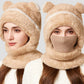 3-in-1 Winter Warm Balaclava Hat with Bear Ears