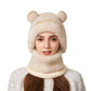 3-in-1 Winter Warm Balaclava Hat with Bear Ears