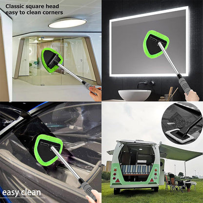 📢📢 50% KORTING!! 🚗 Autoruitenreinigerset met uitschuifbare steel | Voorruitreiniger