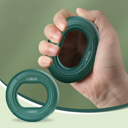 📢📢  1+1 gratis| ✋2-in-1 Grip Trainer – Dubbele Weerstand in Eén Siliconen Ring