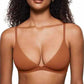 💞Nieuw binnengekomen: 50% korting💥Vrouwen beha zonder beugel met jelly-ondersteuning, driehoekige bralette