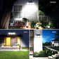 📢📢 50% KORTING!! ☀️ Beveiligingsspots voor buiten op zonne-energie – 2500 lumen | 3 lampen | Dimbaar & verstelbaar | Wandmontage | 3 standen | IP65 waterdicht