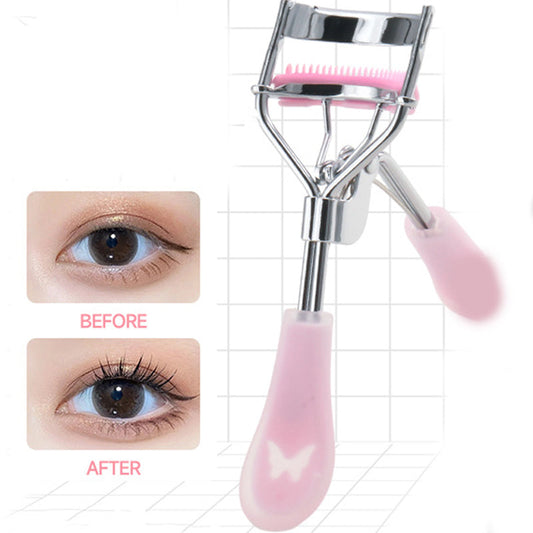 Precision & Professional Eyelash Curler with Comb