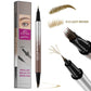 📢📢 1+1 gratis💧 2-in-1 waterproof vloeibare wenkbrauwpen