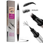 📢📢 1+1 gratis💧 2-in-1 waterproof vloeibare wenkbrauwpen