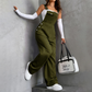 Dames Retro Cargo Overalls met Zakken