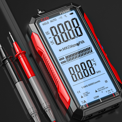 🔧 NU 50% KORTING! ⚡ USB-oplaadbare digitale multimeter – automatische bereikselectie, LCD-achtergrondverlichting en draagbaar ontwerp 📏