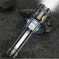 Multifunctionele LED-zaklamp met zoomfunctie en vermogensdisplay