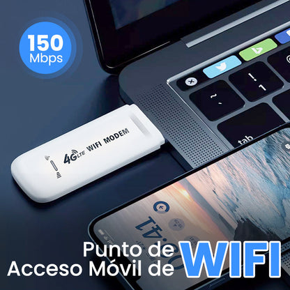 150 Mbit/s draagbare USB 4G-LTE mobiele WiFi-hotspot