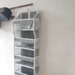📢📢 50% KORTING!! 🚪 5-laags over-de-deur opbergrek met mesh-zijvakken | extra stevig, zonder boren | extra grote capaciteit