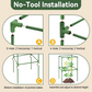 Verstelbare modulaire plantensteun