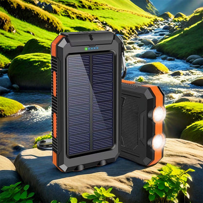 🎁 Sinterklaasactie: 50% korting☀️ Powerbank met zonne-oplader