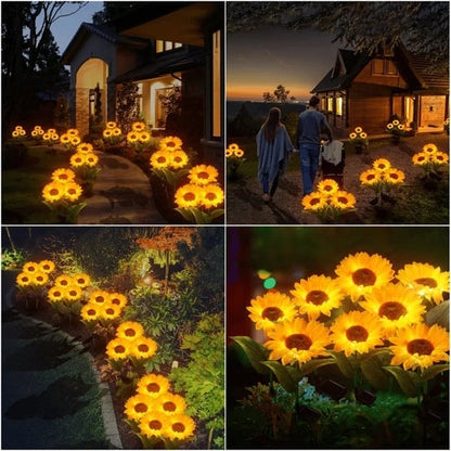 📢📢 50% KORTING !! ⏰🌻 Realistisch & Weerbestendig | Zonnebloem op zonne-energie | IP65 Buitendecoratie